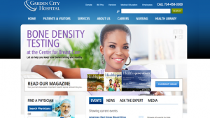 Garden City Hospital Website