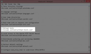 Apache vhosts