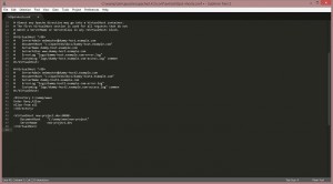 Apache vhosts